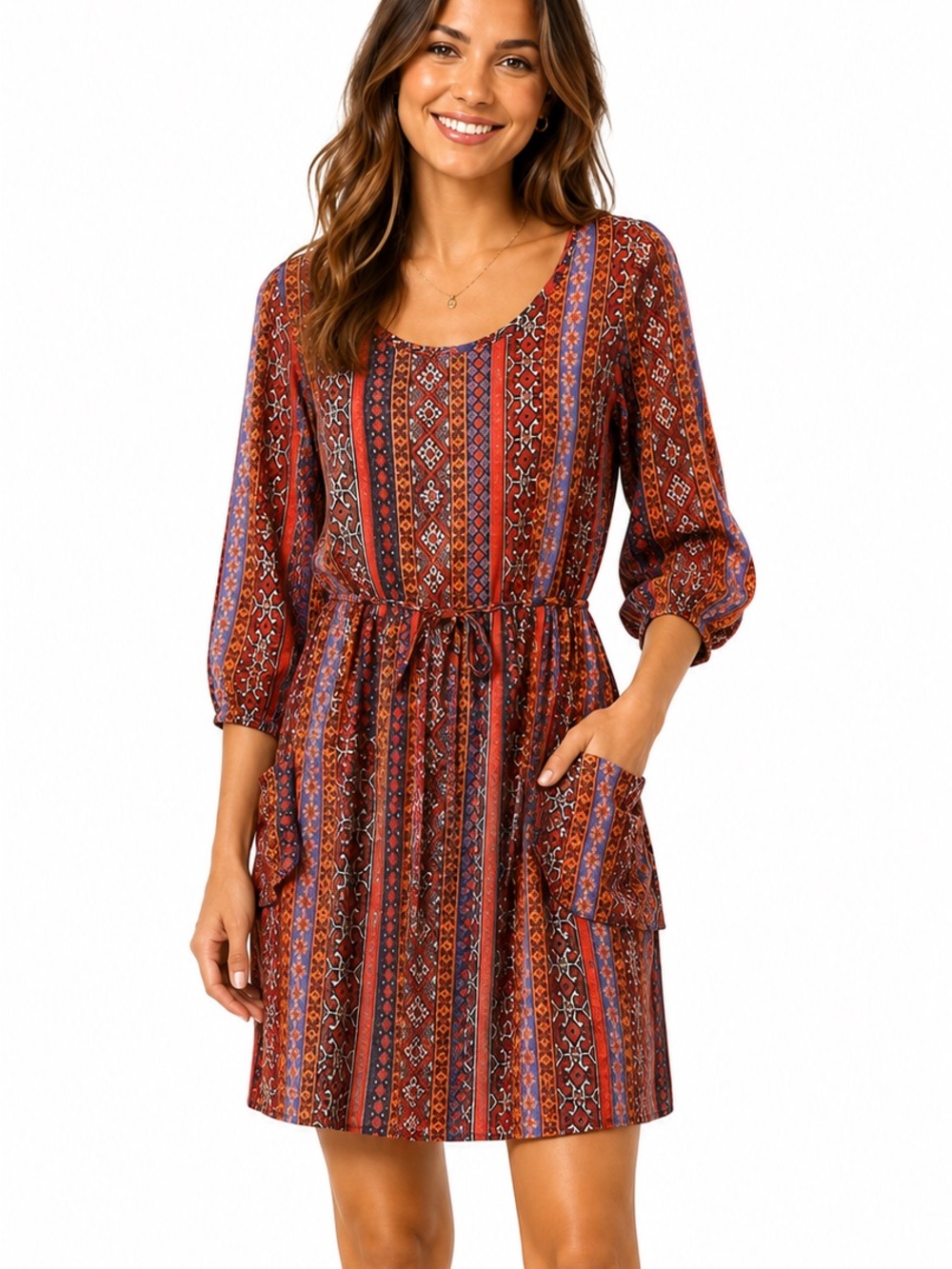 Band of Gypsies Boho mini‎ dress, Size XS